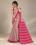 Anonya - 100% Organic Cotton Saree with BP