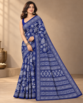 Saanjh - 100% Organic Cotton Saree with BP