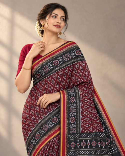 Charulata - 100% Organic Cotton Saree with BP